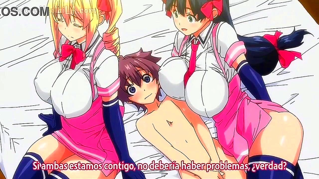 Intimate Hentai Threesome Adventure with My Lover by Your Side