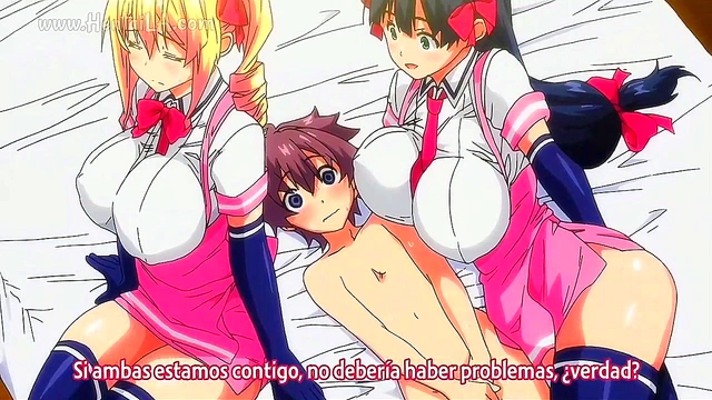 Intimate Hentai Threesome Adventure with My Lover by Your Side