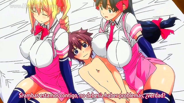 Intimate Hentai Threesome Adventure with My Lover by Your Side