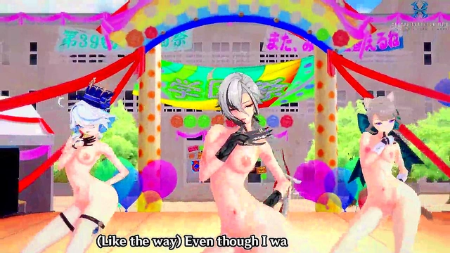 Chung Ha’s Electrifying Dance Tempts Lynette & Furina in Steamy MMD Remix