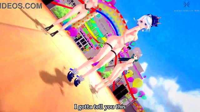 Chung Ha’s Electrifying Dance Tempts Lynette & Furina in Steamy MMD Remix