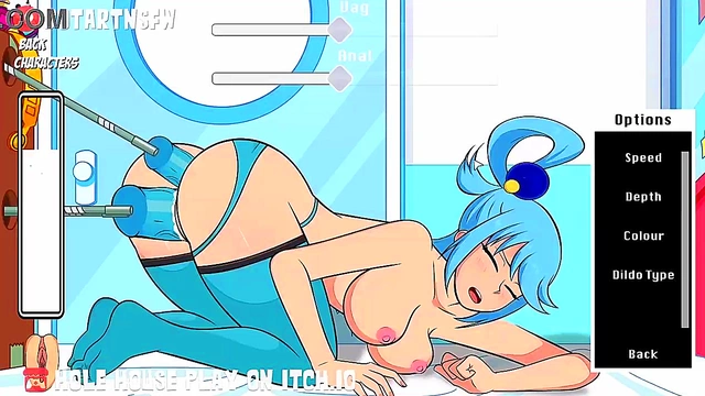 Marge & Mercy Pleasure Albedo with Dual Toys in Steamy Cartoonscene