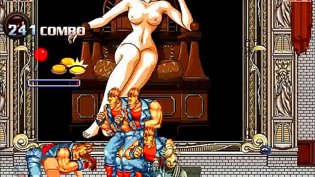 Mugen Blaze Overwhelmed in Wild Hentai Gang Bang Frenzy