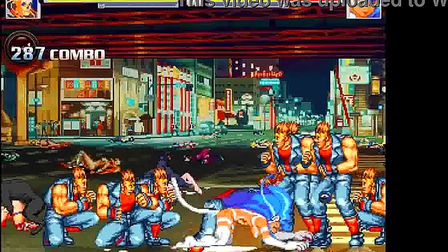 Felicia Dominates Hentai Mugen Arena in Steamy Gang Bang Action