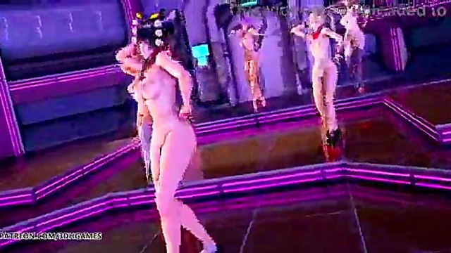 PinkCat’s Steamy MMD Dance Featuring Busty Waifus Bare All in 4K HD