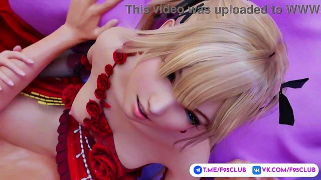 Marie Rose Seduces Rival in Steamy DOA Hentai Fantasy