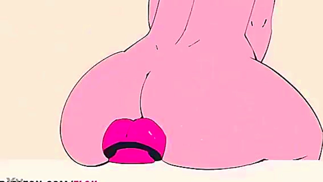 Lesbian Dildo Play in Steamy Hentai Fantasy World Adventure