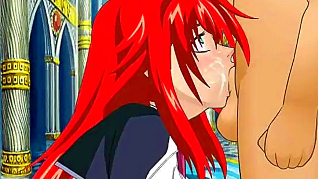 Rias Gremory Seduces Hero in Steamy SDT Fantasy Encounter
