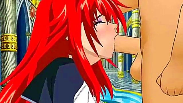 Rias Gremory Seduces Hero in Steamy SDT Fantasy Encounter