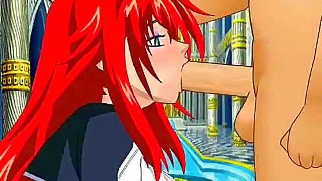 Rias Gremory Seduces Hero in Steamy SDT Fantasy Encounter
