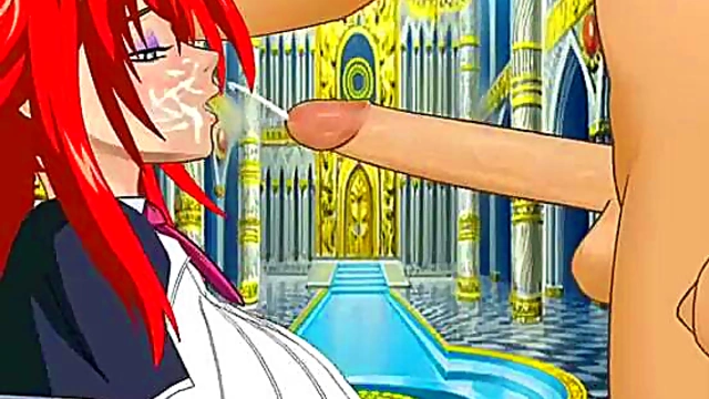 Rias Gremory Seduces Hero in Steamy SDT Fantasy Encounter