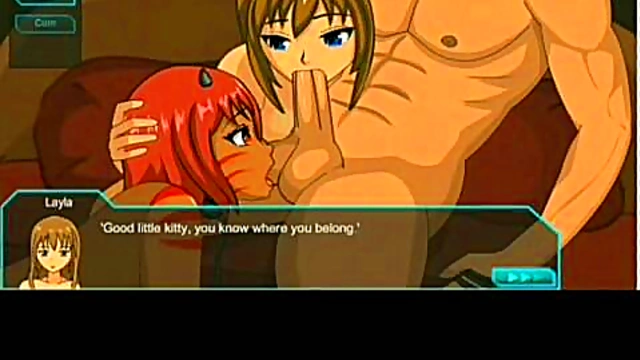 Double Penetration Pleasure in Steamy Hentai Triple Play Action