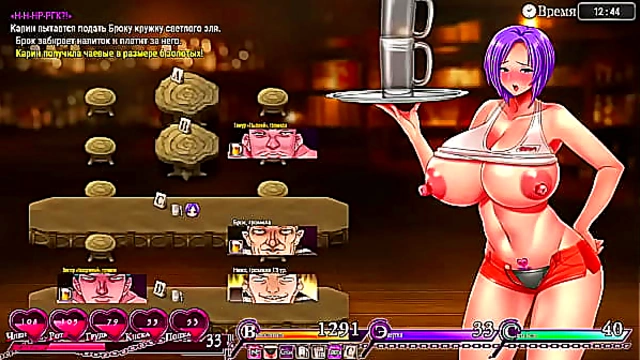 Karryn’s Seductive Prison Escape – Busty Blonde Takes Control in Hentai Game Part 2