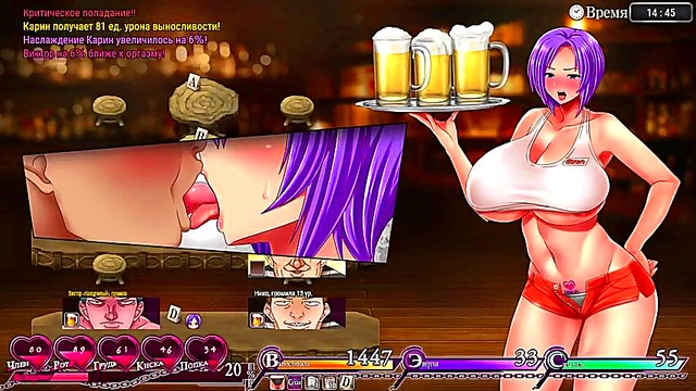 Karryn’s Seductive Prison Escape – Busty Blonde Takes Control in Hentai Game Part 2