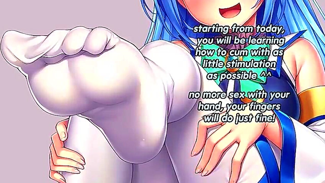 Joi Pleasures Her Submissive Partner in Steamy Hentai Fantasy