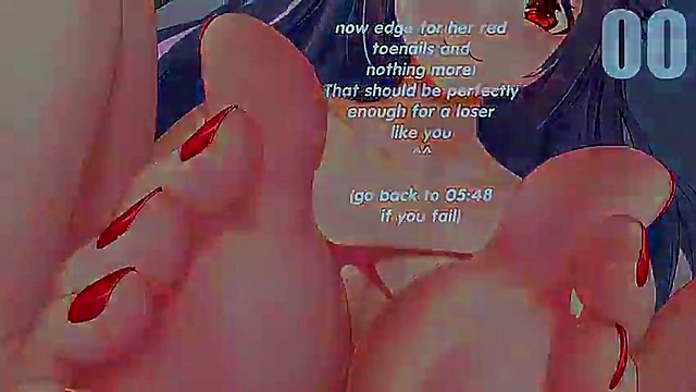 Joi Pleasures Her Submissive Partner in Steamy Hentai Fantasy