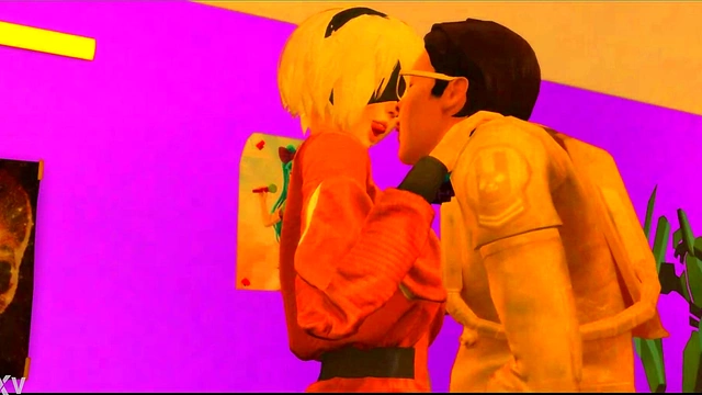 YOHRa 2B Seduces Hero in Futuristic Lust-Filled Hentai Fantasy