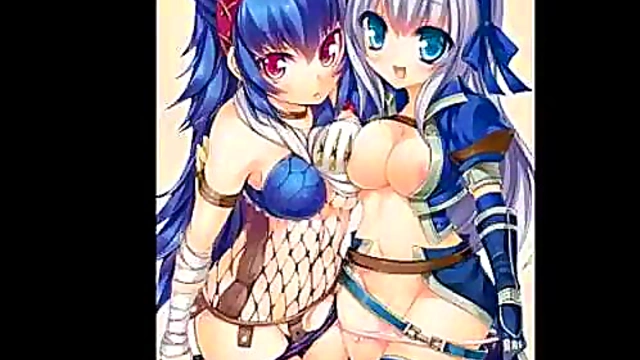 Shiny Metallic Beauties Exposed in Steamy Ecchi Hentai Fantasy