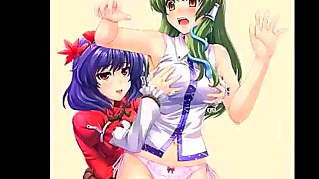 Shiny Metallic Beauties Exposed in Steamy Ecchi Hentai Fantasy