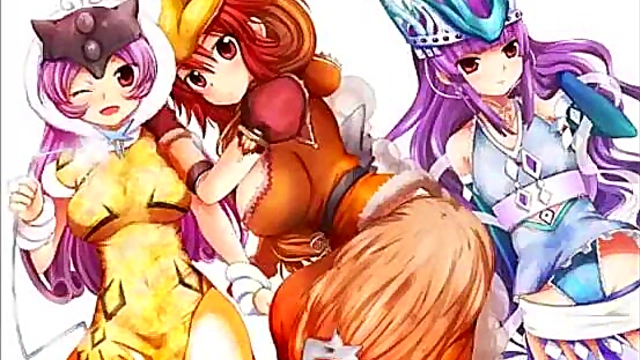 Shiny Metallic Beauties Exposed in Steamy Ecchi Hentai Fantasy