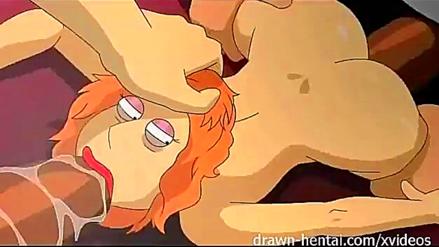 Leela Joins Fry & Bender in Steamy Futuristic Shower Threesome