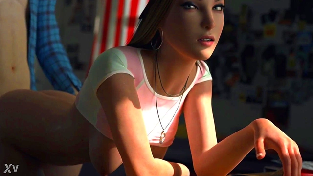 Glamorous Hentai Beauty Seduced Into Wild Bedroom Encounter