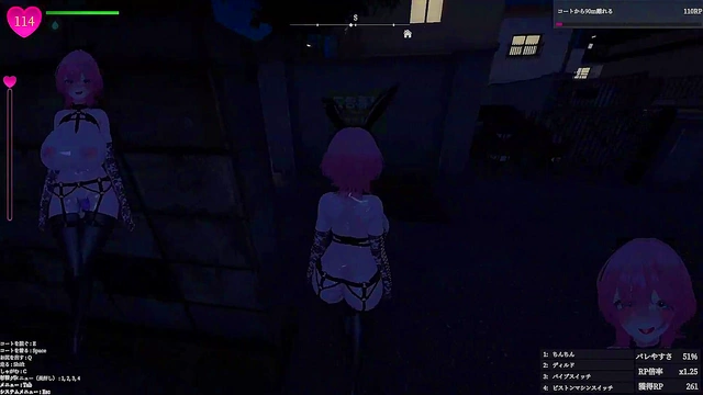 Manaka’s Secret Flashing Adventure in Japanese 3D Hentai Game