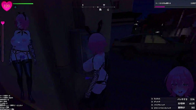 Manaka’s Secret Flashing Adventure in Japanese 3D Hentai Game