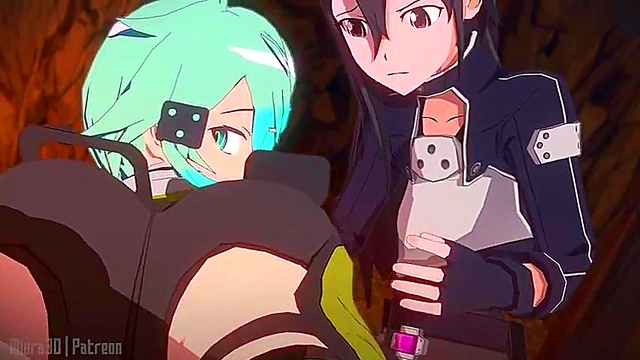 Sword Art Online Meets Gun Gale in Steamy Miura3D Crossover Parody
