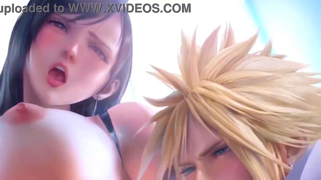 Beauty bigboob Tifa - Hentai 3d 92