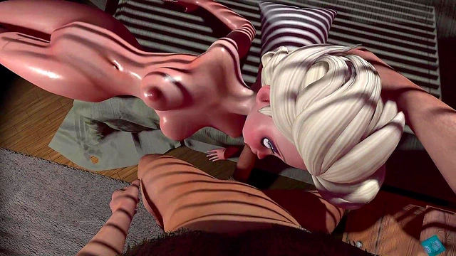 Porn cartoon with Elza l 3D SFM hentai without censorship