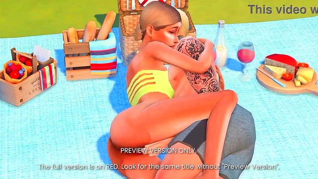 Sunbathing Snapshot - 3d Hentai - Preview Version
