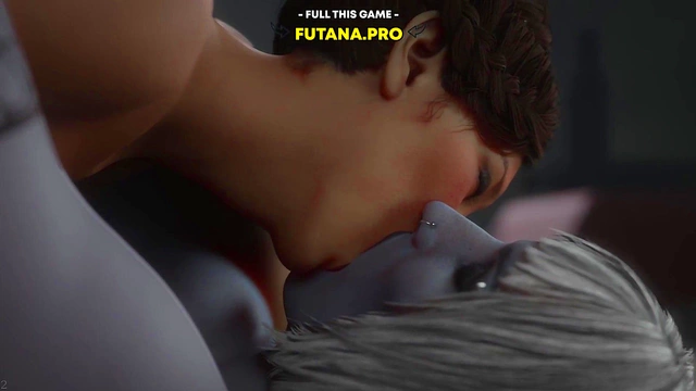 Two big dicks greatly surprised the MILF.. Hot animation 3d futa threesome.