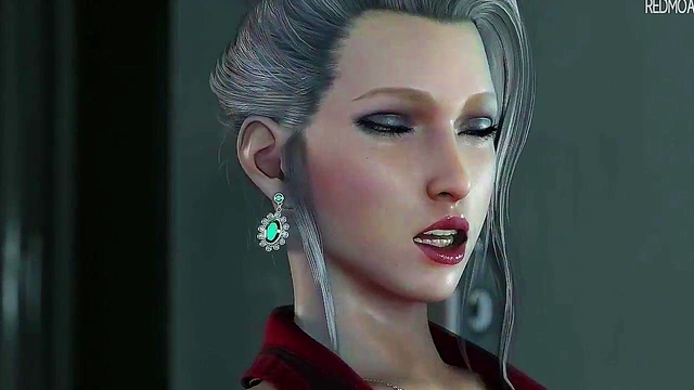 Final fantasy 7 Scarlet 3d hentai
