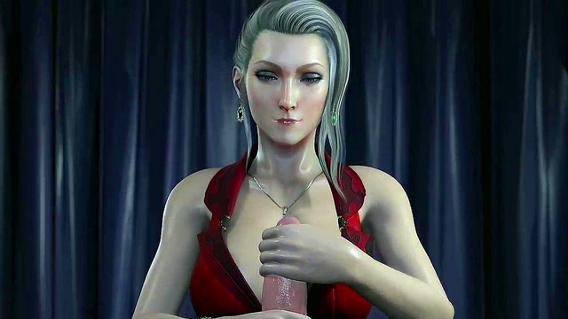 Final fantasy 7 Scarlet 3d hentai