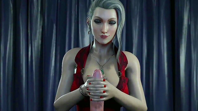 Final fantasy 7 Scarlet 3d hentai