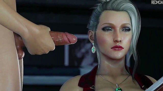 Final fantasy 7 Scarlet 3d hentai