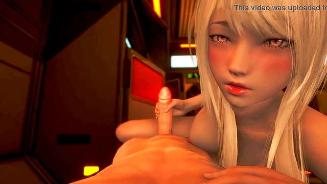 Sex with a hentai blonde with a tight pussy. Sex Game 3d