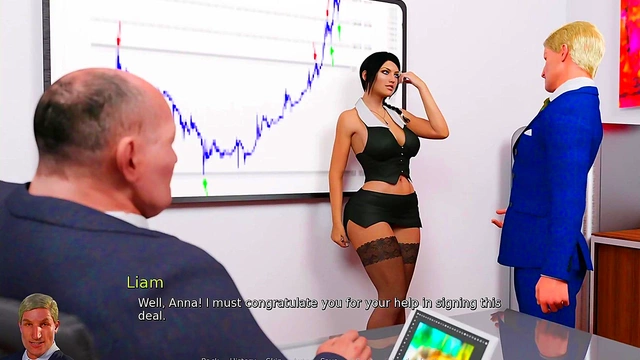 Anna Exciting Affection #13 - Finger in ass - 3d hentai, porn game, adult games