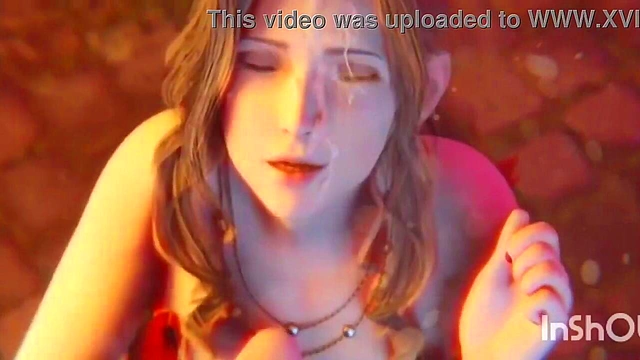 Uncensored Hentai 3D Blowjob and Facial Cumshot Compilation