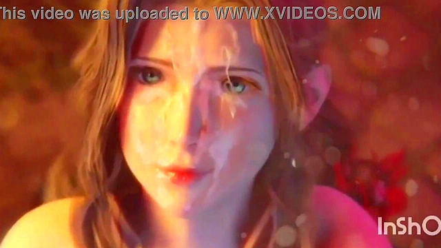 Uncensored Hentai 3D Blowjob and Facial Cumshot Compilation