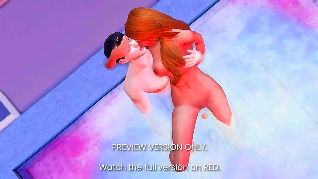 Hot Tub Romance - 3d Hentai - Preview Version