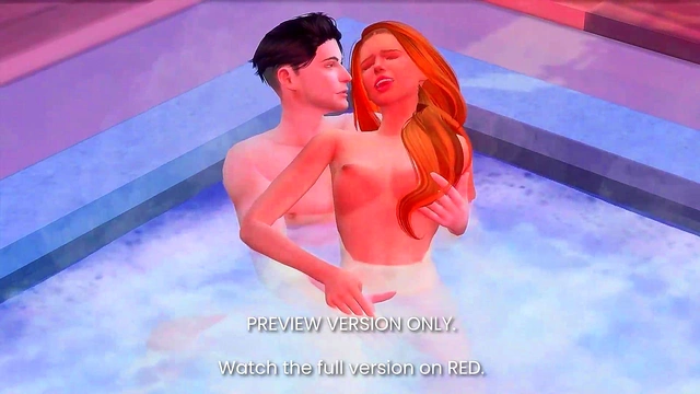 Hot Tub Romance - 3d Hentai - Preview Version