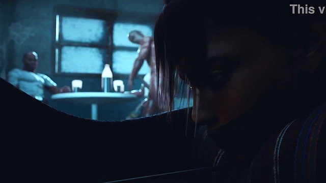 They break Sheva's vagina in the warehouse as a form of payment