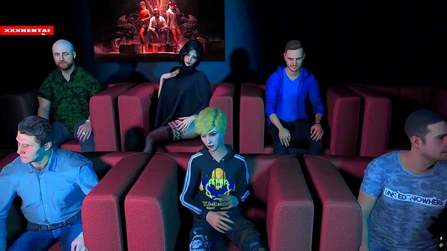 Cinema Animated Tease with a Juicy Booty - 3D Animation Hentai