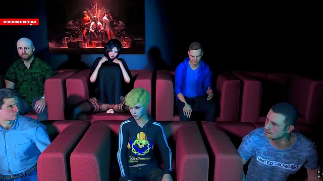 Cinema Animated Tease with a Juicy Booty - 3D Animation Hentai