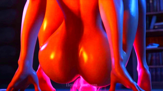 Delicate Perv Babe Pushed to Her Limits by Twin Magic Dildos (3D Sex Animation 2025)