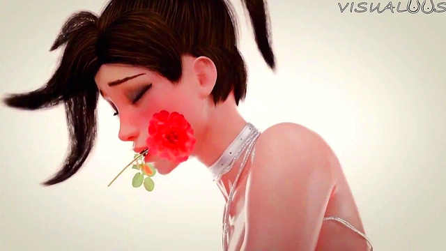 Overwatch Mercy Beauty Queen Romantic Sex (Visualoos)