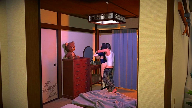 Asian wife loves sex l 3d Hentai Animation