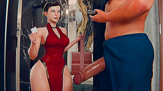 Special Room Service for Big Boss - Anal,Squirting,Creampie (3D Sex Anime, 60 Fps)